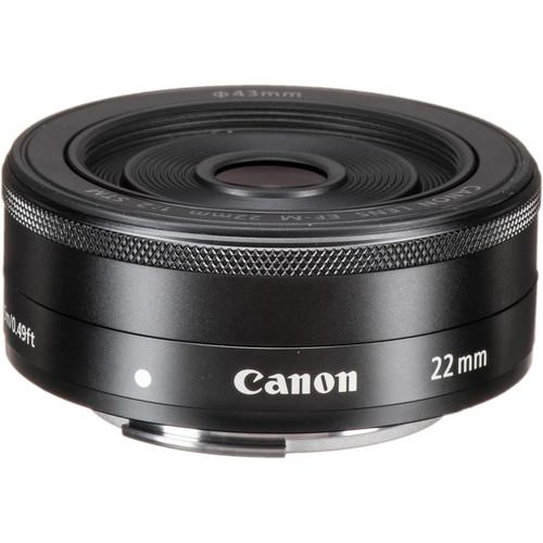 Gambar Lensa Canon EF-M 22mm F/2 STM Garansi Resmi - Hitam dari WINS OFFICIAL STORE Kota Administrasi Jakarta Utara Tokopedia