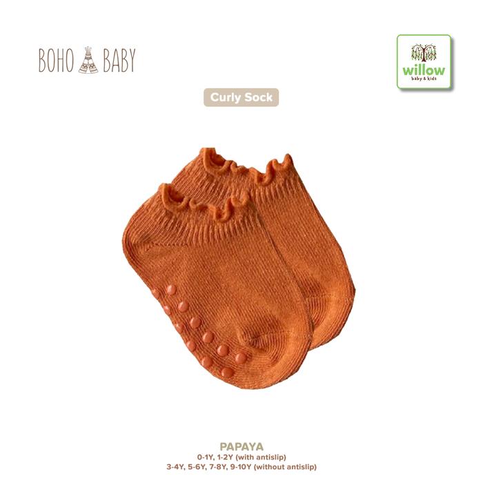 Gambar Bohopanna Curly Sock (5-10y) - PAPAYA, 7-8y dari Willowbabyshop undefined Tokopedia