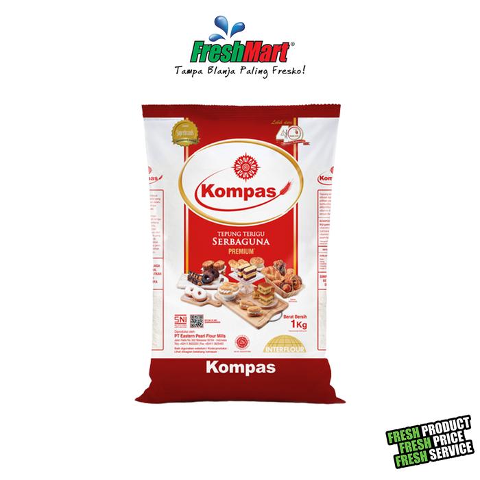 Gambar Tepung Kompas 1 Kg dari FreshMart Official undefined Tokopedia