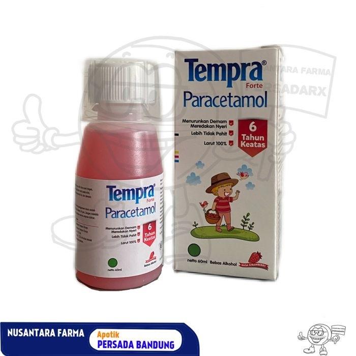 Gambar Tempra forte 60 ml syr rasa strawberry dari Apotik Nusantara Farma undefined Tokopedia