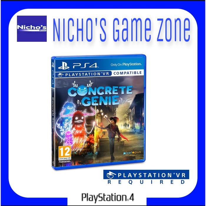 Sony Concrete Genie Psn Ps4 Sony Vr Games Ps4playstation Vr Game
