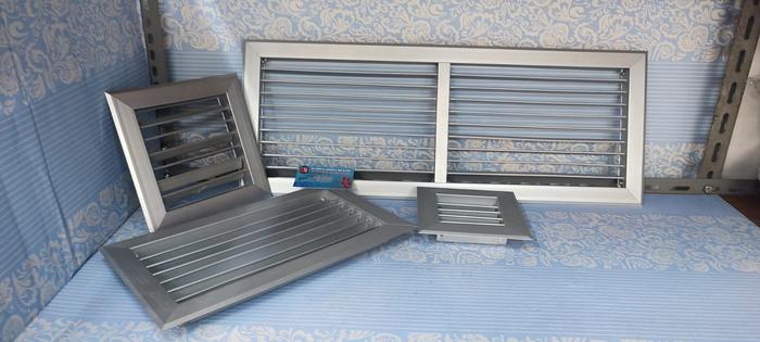 Gambar Grill AC (Return Air Grill) 20 x 20 Cm - NATURAL dari Accesories Ducting Glodok undefined Tokopedia