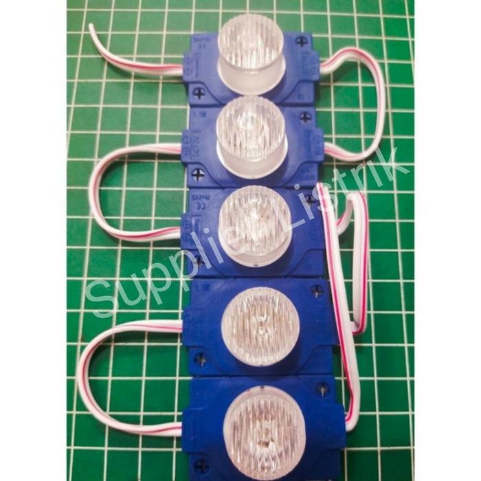 Gambar LAMPU LED MODUL 1 MATA BESAR 1.5W DC 12 VOLT & 24 VOLT - Biru, 1 LED 12 VOLT dari SUPPLIER LISTRIK undefined Tokopedia