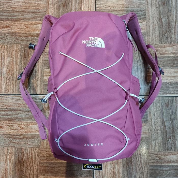 Gambar TAS RANSEL THE NORTH FACE BACKPACK TNF JESTER ORIGINAL DAYPACK DAILY - Light Pink dari Moonlight Outdoor undefined Tokopedia
