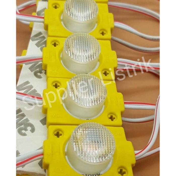 Gambar LAMPU LED MODUL 1 MATA BESAR 1.5W DC 12 VOLT & 24 VOLT - Kuning, 1 LED 12 VOLT dari SUPPLIER LISTRIK undefined Tokopedia