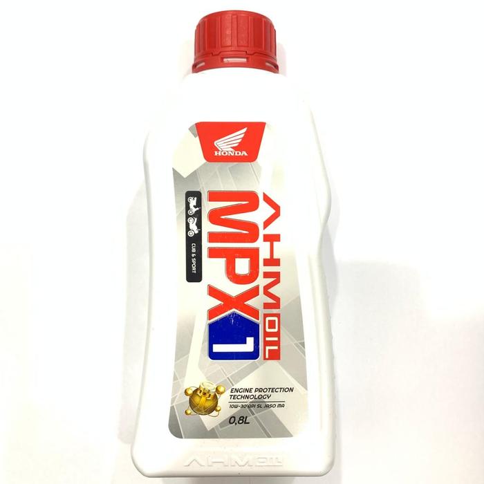 Gambar OLI MOTOR MPX 1 800ML SUPRA KARISMA REVO BLADE DLL ORIGINAL HONDA dari Lestari Motor 2 undefined Tokopedia