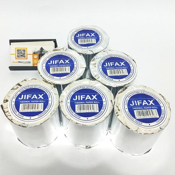 Gambar Kertas Printer Kasir Jifax Uk 80 x 80 mm Biru Untuk Epson TM-T82 TMT82 - Hitam dari Barcode Store Solutions undefined Tokopedia