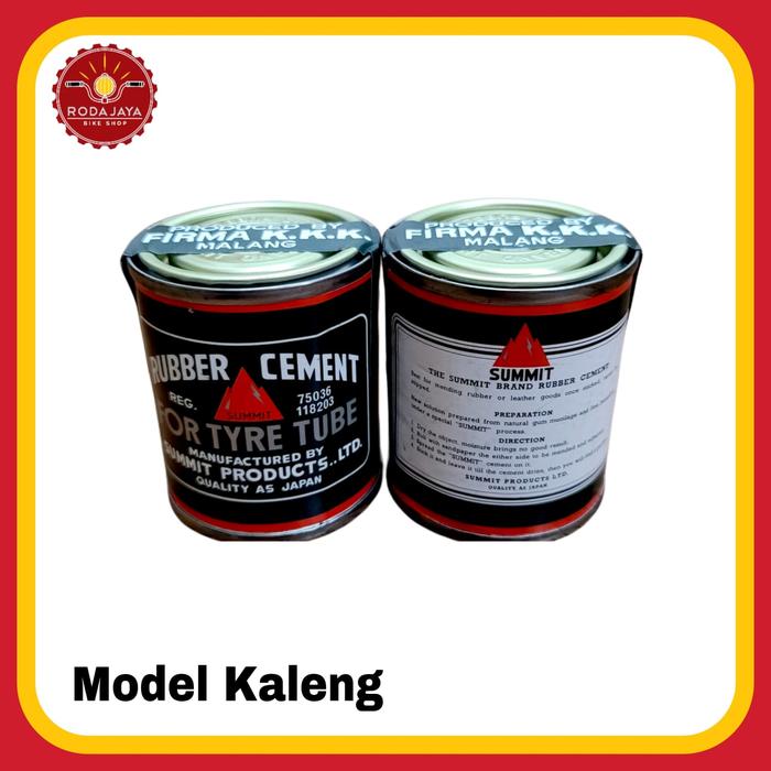Gambar Lem Tambal Ban Sepeda Motor Rubber Cement - Kaleng dari Rodajaya BIkeshop_NEW undefined Tokopedia