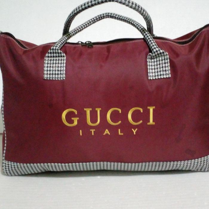 Gambar Tas Pakaian mudik Tas olahraga / Tas travel bag - Merah dari NsNs.STORE undefined Tokopedia