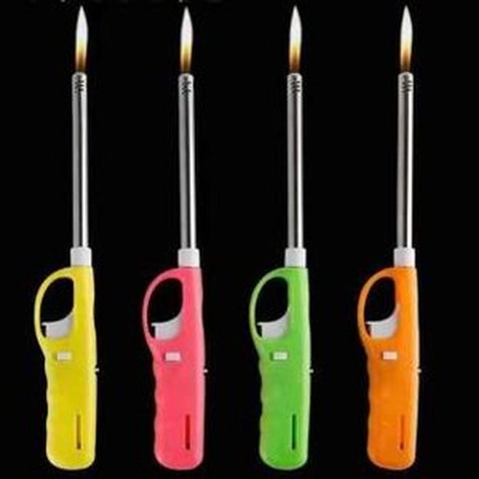 Gambar Pematik Gas Korek Api Kompor Lighter Pemantik Portable Dapur Masak Top - PANJANG dari BEST SHOP GROSIR ID undefined Tokopedia