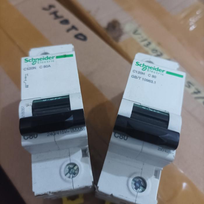 MCB DC Sneider 80A DC 80Vdc AC 220