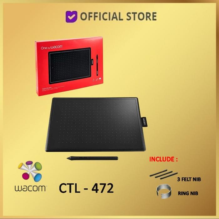 Gambar Wacom One by CTL-472/K0-CX Creative Pen Tablet CTL472 CTL 472 KO CX - Unit Only, CTL472 dari Dunia Mas Computer undefined Tokopedia