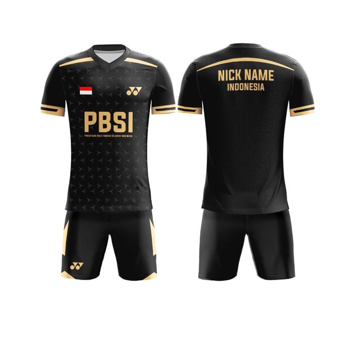Gambar Baju Kaos Jersey Bulutangkis Badminton Setelan Singlet | YONEX PBSI - Setelan, XS dari All She Needs Apparel undefined Tokopedia