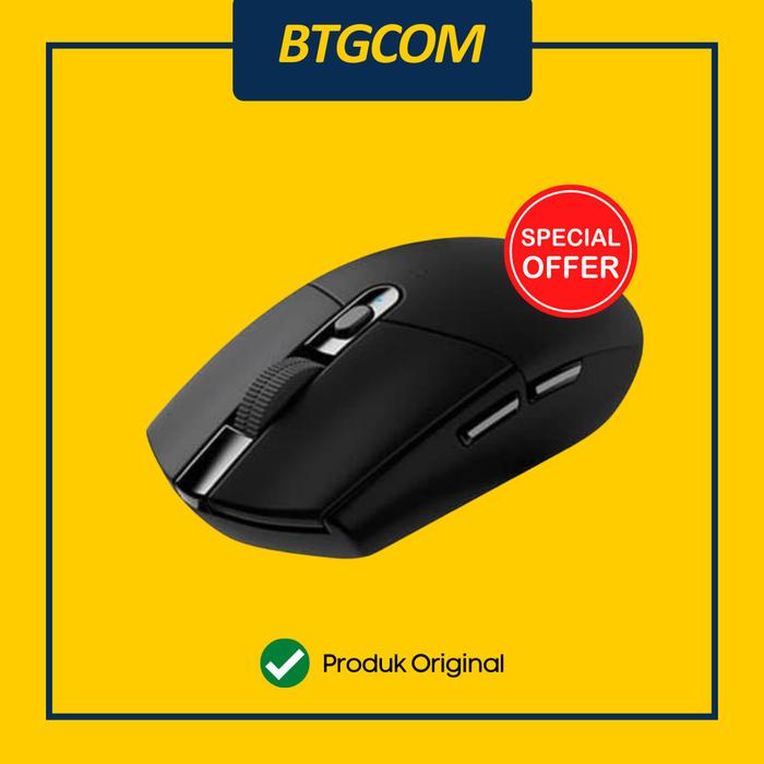 Gambar Logitech G304 Lightspeed Wireless Gaming Mouse - Hitam dari btgcom undefined Tokopedia