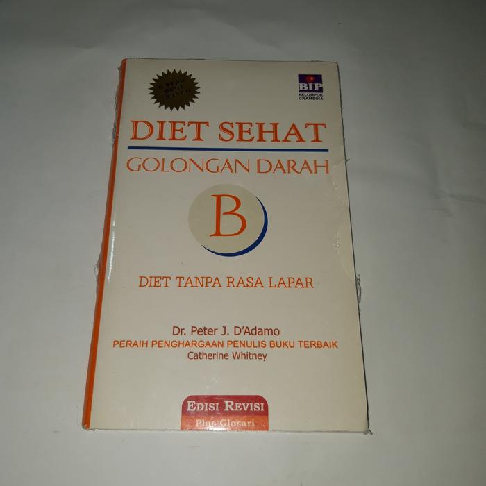 Gambar buku diet sehat golongan darah A, B , O dan AB/ harga perjudul - B dari Movie & Book Mania undefined Tokopedia