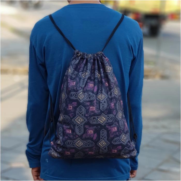Gambar tas janspor kecil canvas mini - HitamMotif dari Polofelix undefined Tokopedia
