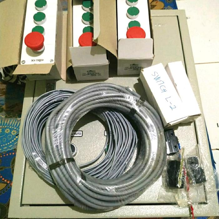 Gambar panel control lift barang 3 lantai - + kabel kontrol dari Techno lift undefined Tokopedia