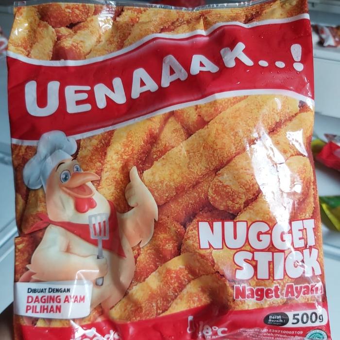 Gambar Belfoods Nugget Uenaaak Naget Ayam Bentuk STICK 500gr dari Pelangi Girls Naget 2 undefined Tokopedia