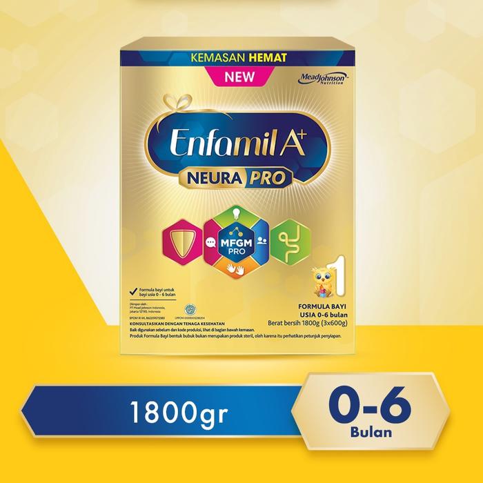 Gambar ENFAMIL A+ 1 PLAIN 1800 G SUSU FORMULA BAYI dari milmart.id undefined Tokopedia