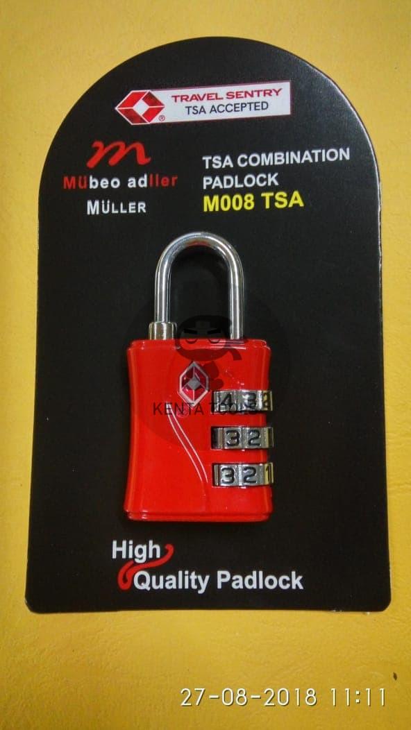 Jual Gembok TSA / Safety Travel Padlock - M008 - Kota Surabaya - Kenta ...