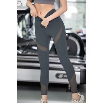 Gambar LOLLYBELLE- CELANA LEGGING GYM YOGA ZUMBA OLAHRAGA WANITA - Abu-abu, XL dari Lollybelle undefined Tokopedia