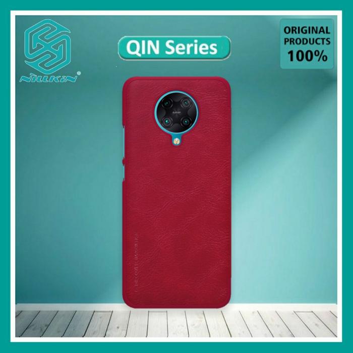 Gambar XIAOMI REDMI K30 PRO NILLKIN QIN LEATHER ORIGINAL FLIP COVER CASE PC - Merah dari Case Thebest undefined Tokopedia