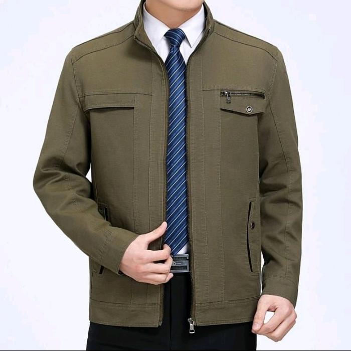 Gambar JAKET FORMAL/JASKET/JAS SEMI JAKET - Merah Maroon, L dari K.L.A Fashion undefined Tokopedia