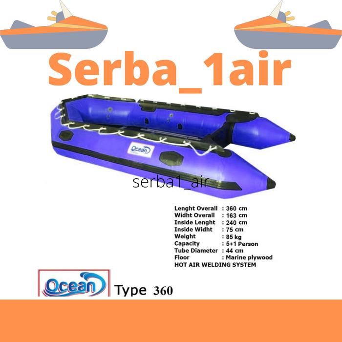Gambar Perahu Karet Ocean 360 PVC Korea,welding system untuk Resque,banjir dari Serba_1air undefined Tokopedia