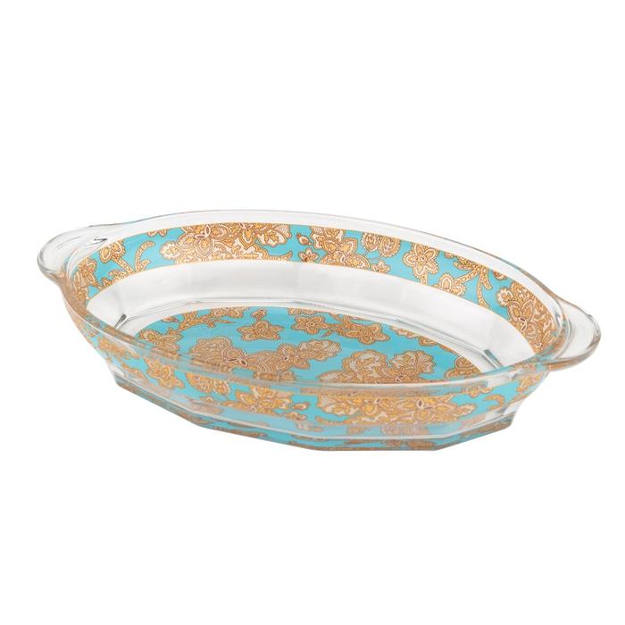 Gambar Goldman Granity Oval Serving Dish 1.8L GMG2881 Blue Night - Orange dari Brighton Tableware undefined 5 Tokopedia