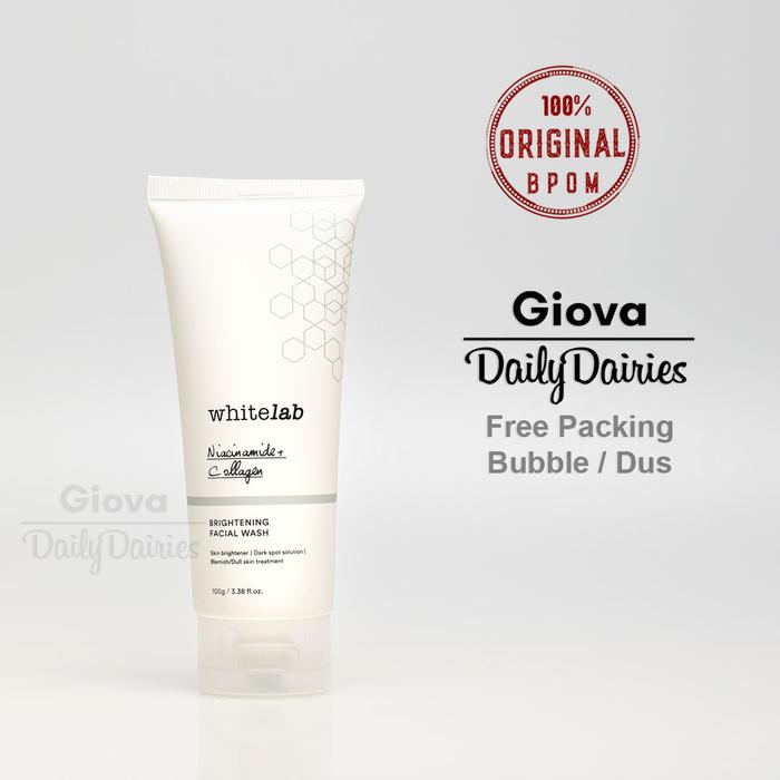 Gambar Whitelab brightening facial wash 100gr foam sabun - 100g dari Daily Dairies undefined Tokopedia