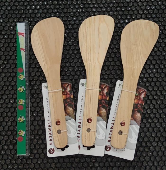 Gambar Spatula kayu / Sendok masak kayu / Sodet Kayu /Alat masak kayu premium - C dari TokOnlineRuby undefined 5 Tokopedia