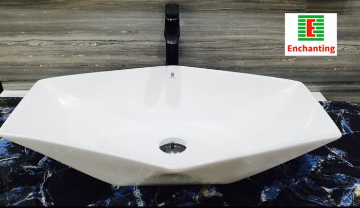 Gambar Wastafel ceramic Europe Enchanting E1353 - wastafel only dari Enchanting Surabaya undefined Tokopedia