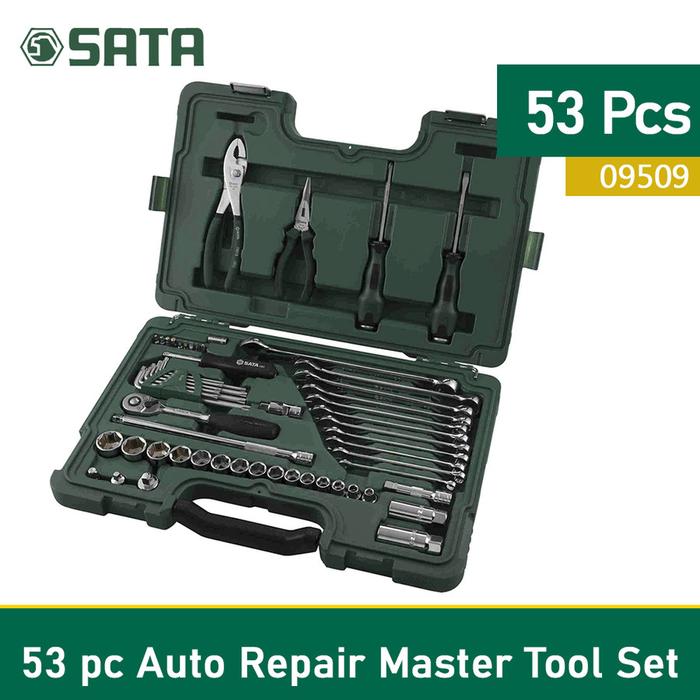 Gambar TOOL KIT SET 09509 56PC AUTOMOTIVE TOOL SET SATA dari warungtools undefined Tokopedia