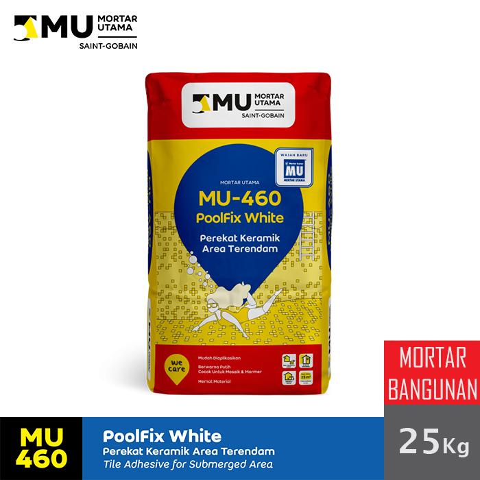 Jual Mortar Utama MU-460 PoolFix White Perekat Keramik Area Terendam ...