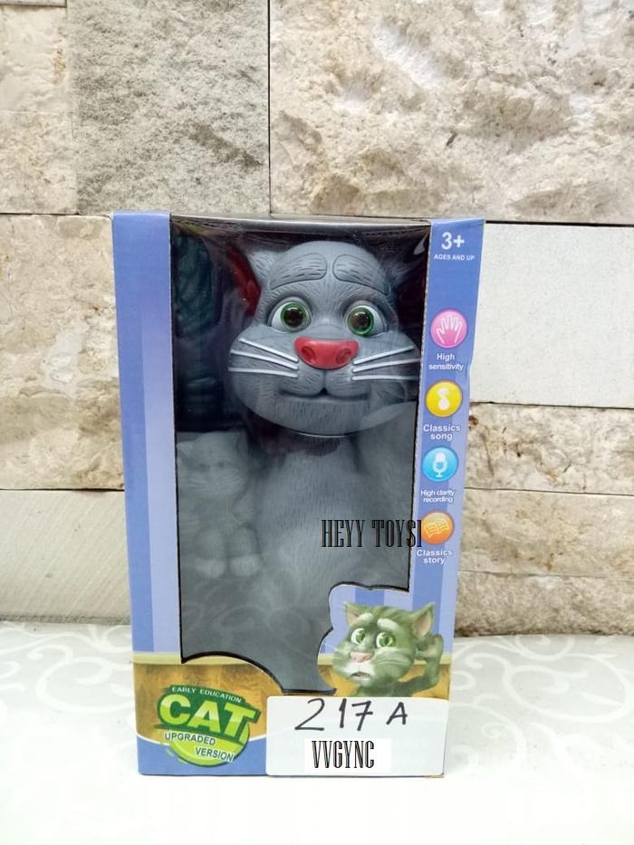 Gambar MAINAN TOMCAT TALKING 217A MAINAN EDUKASI ANAK MAINAN CAT TALKING dari Heyy Toys1 undefined Tokopedia