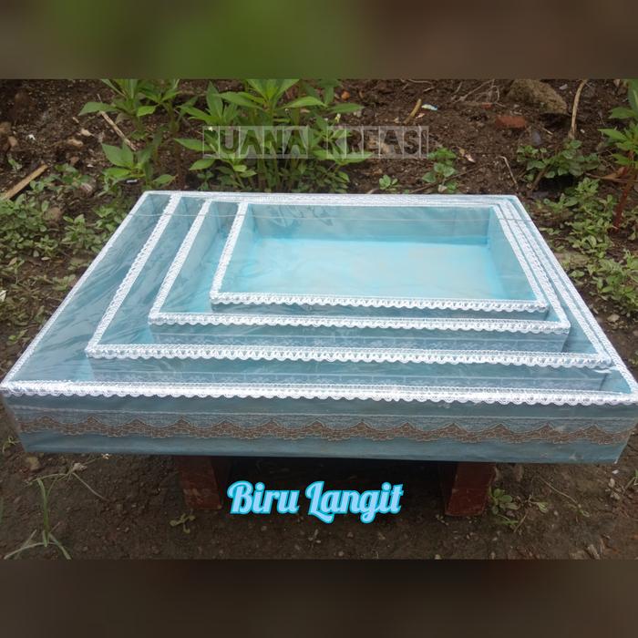 Gambar Kotak Hantaran Pernikahan Seserahan Tanpa Tutup Per Set isi 4 - Pink Muda dari Buana Kreasi undefined 5 Tokopedia