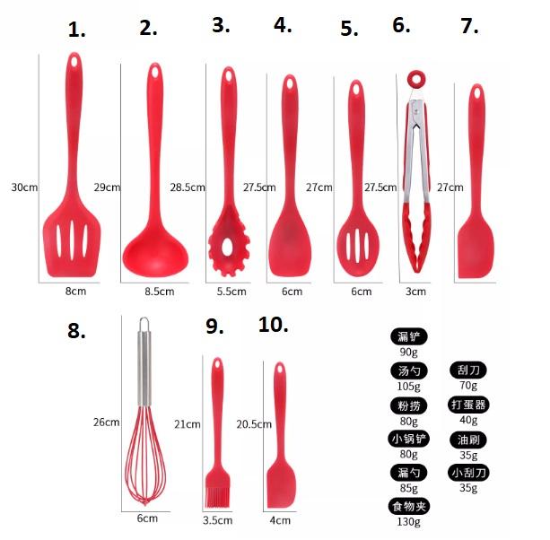 Gambar Spatula silikon/Sutil Silikon/ Silicone Cooking/Spatula Silicone - 01, Merah dari Toko-Ben undefined Tokopedia