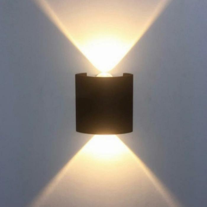 Gambar lampu dinding minimalis 2 arah outdoor lampu pilar 2 arah 6w 4w 2 watt - 2 x1 watt dari Brilliant LED LTC undefined Tokopedia