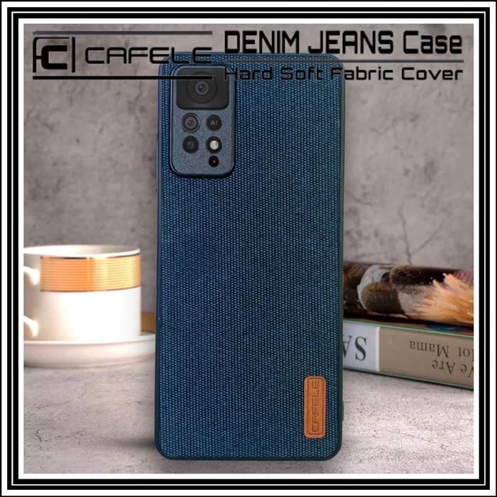 Gambar XIAOMI REDMI NOTE 11 PRO / 11E 5G 4G DENIM JEANS CAFELE HARD CASE SOFT - BIRU NAVY, NOTE 11 PRO 5G dari Case Thebest undefined Tokopedia