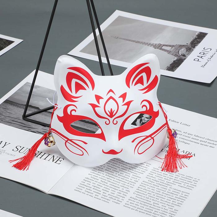 Gambar Topeng Cosplay Kitsune Jepang Kyubi - A dari Digizone Hobbies Shop undefined 3 Tokopedia