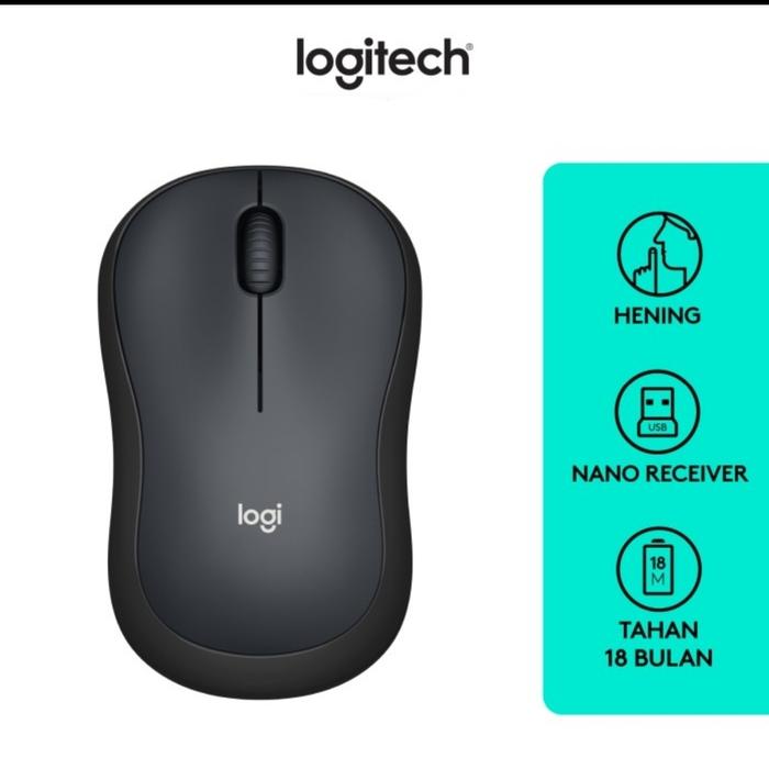Gambar Logitech M220 Silent Wireless Mouse Logitech Wireless Mouse Logitech - Hitam dari Sumo Teknik undefined Tokopedia