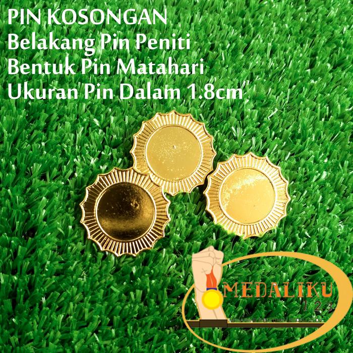Gambar Pin Kosongan Polosan Bahan Kuningan Cor Cocok Untuk Jadi Bros atau Pin - Matahari dari Medaliku123 Tangerang undefined Tokopedia