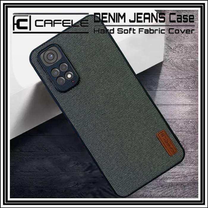 Gambar XIAOMI REDMI NOTE 11 / 11S 4G DENIM JEANS CAFELE ORIGINAL HARD CASE PC - GREY, XM R.NOTE 11 4G dari Case Thebest undefined Tokopedia