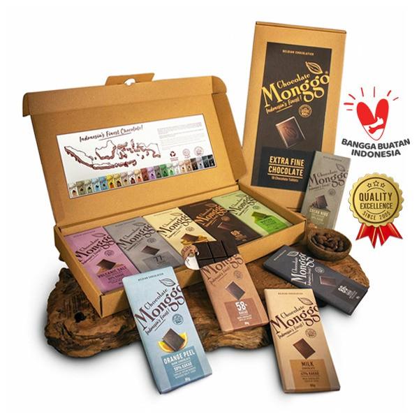 Gambar Giant Cokelat Box 10 Tablets | Chocolate Monggo | Hampers Coklat 800gr - Giant 10x80g dari Chocolate Monggo Indonesia undefined Tokopedia
