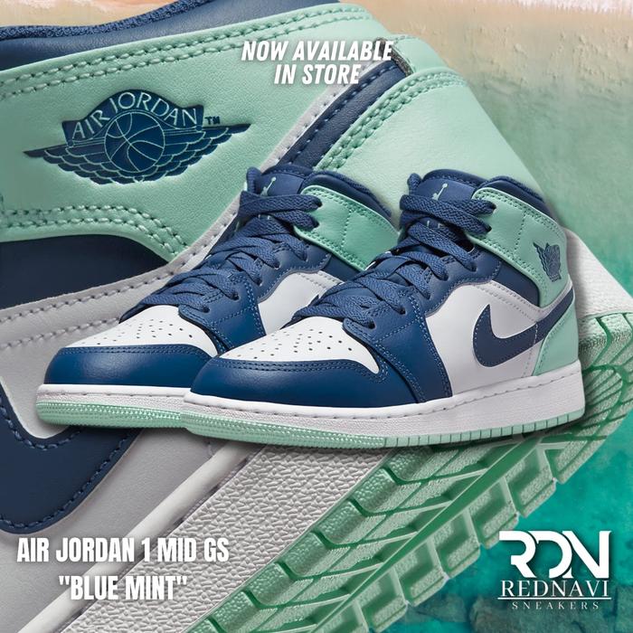 jordan 1 mid red mint