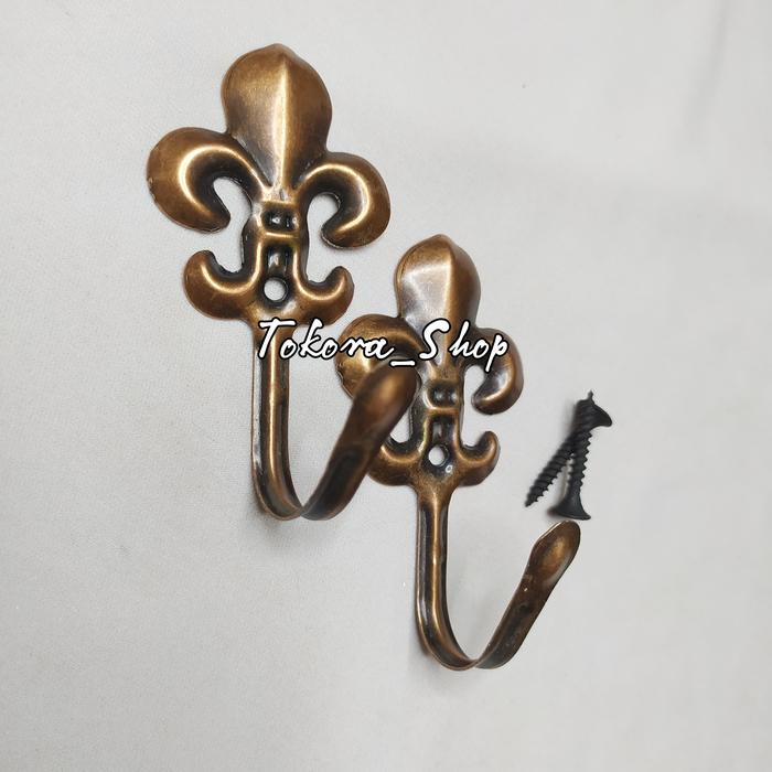 Gambar Koleksi Hook Besi Mini - Jangkar Coklat dari tokora_shop undefined Tokopedia