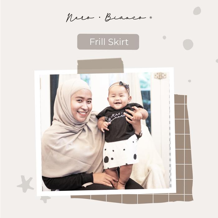 Gambar Nero Bianco Tencel Frill Skirt - Rok Anak | Baju Anak - 9-12 Bulan dari Nero Bianco Official Store undefined Tokopedia