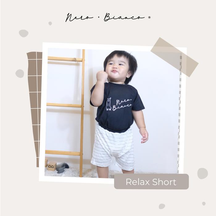 Gambar Nero Bianco Tencel Relax Short - Baju Bayi Lucu - 24-36 Bulan dari Nero Bianco Official Store undefined Tokopedia