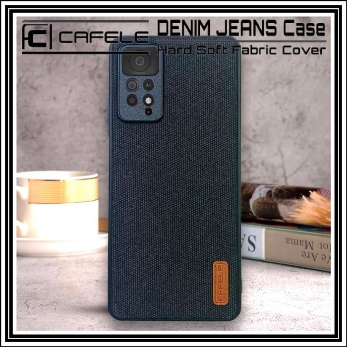Gambar XIAOMI REDMI NOTE 11 PRO / 11E 5G 4G DENIM JEANS CAFELE HARD CASE SOFT - HITAM, NOTE 11 PRO 5G dari Case Thebest Kota Administrasi Jakarta Pusat Tokopedia