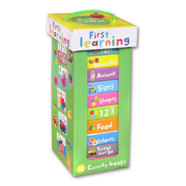Gambar First Learning BOOK TOWER with 10 chunky books dari EarlyBooks_id undefined Tokopedia